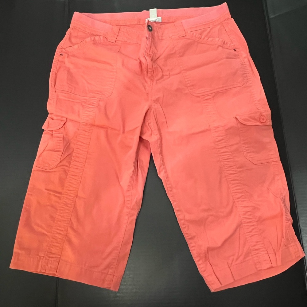 Style & Co. Women's Pink Cargo Shorts